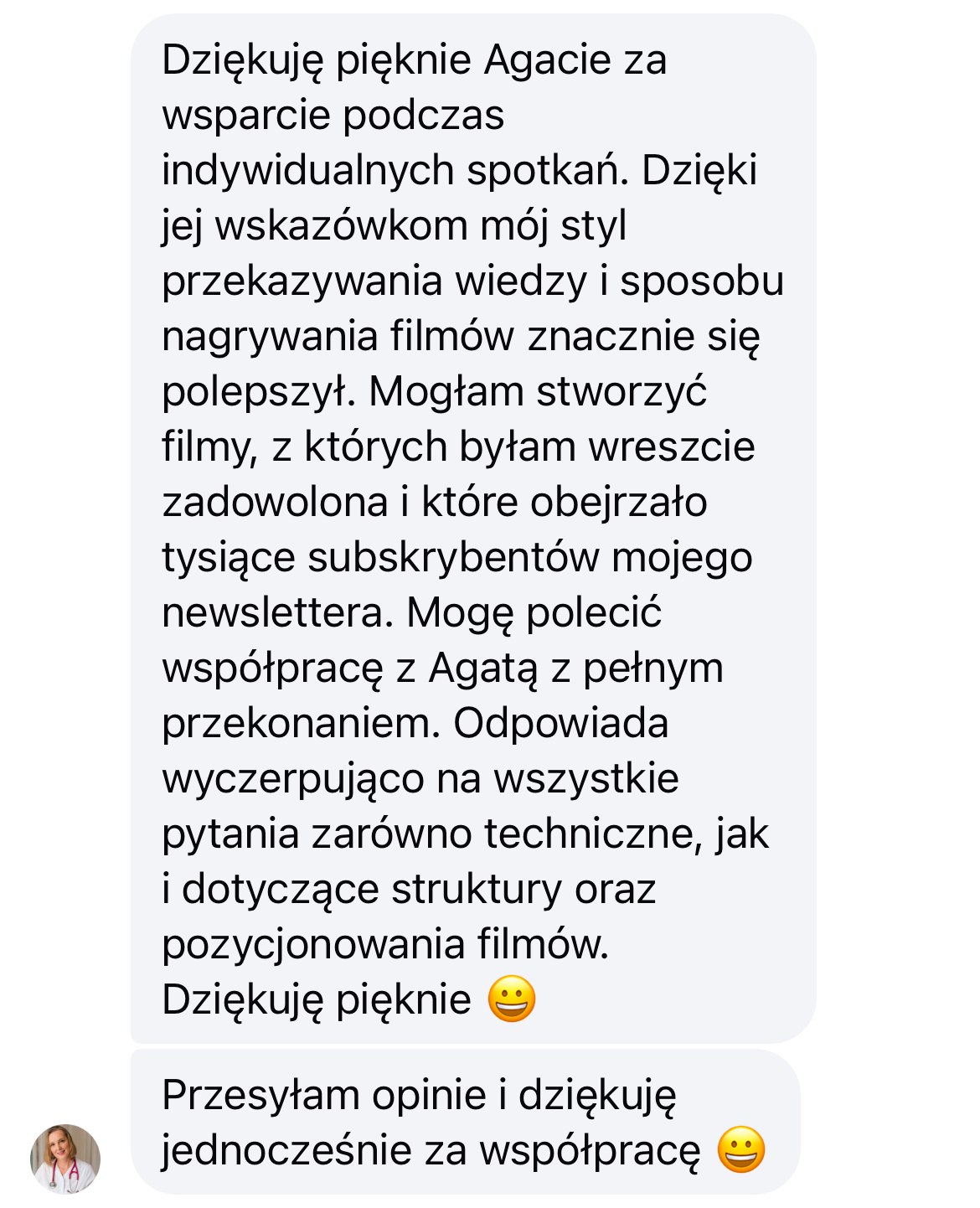opinia klientki