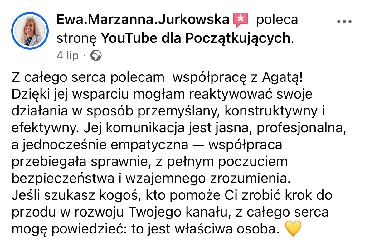 opinia klientki