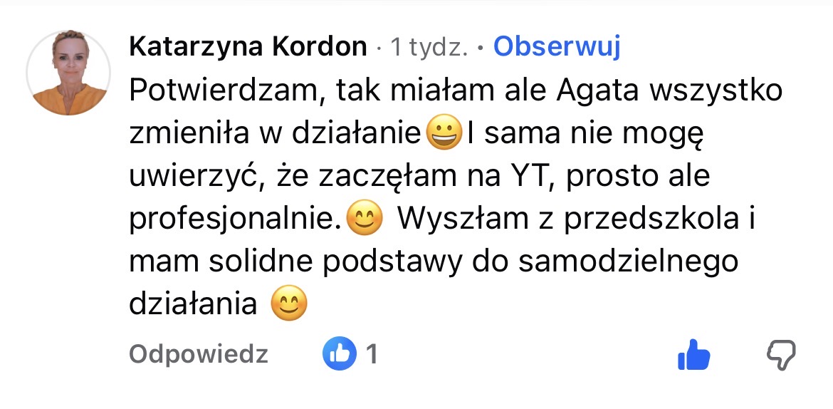 opinia klientki
