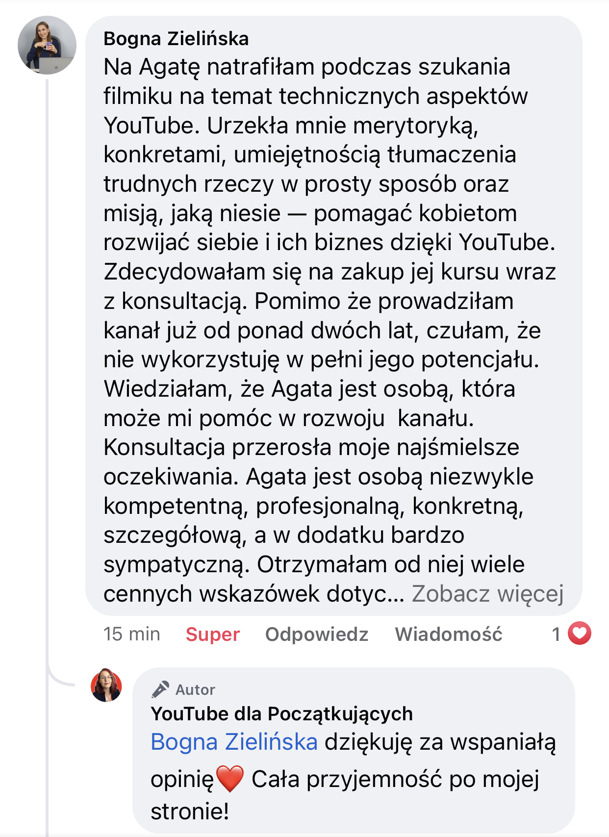 opinia klientki