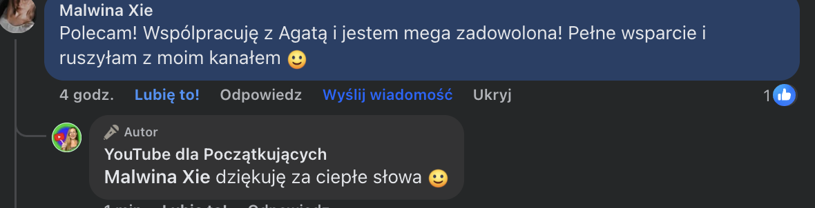opinia klientki
