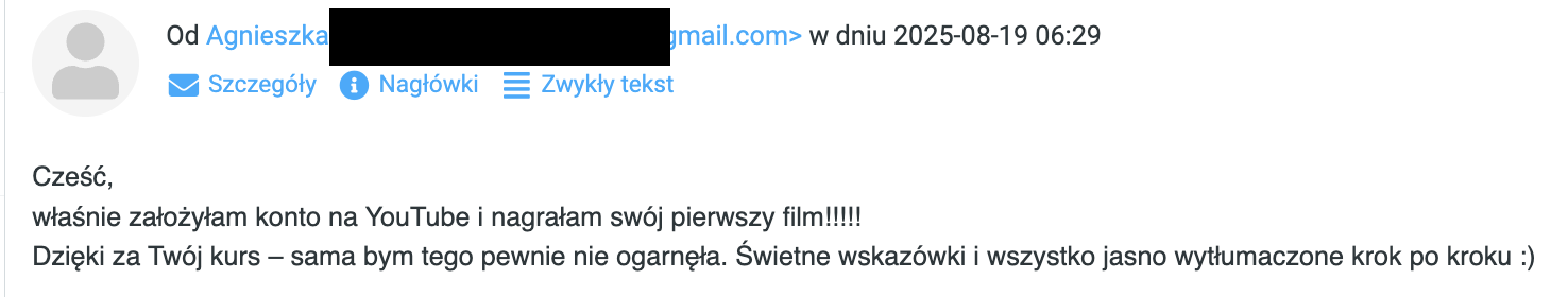 opinia klientki